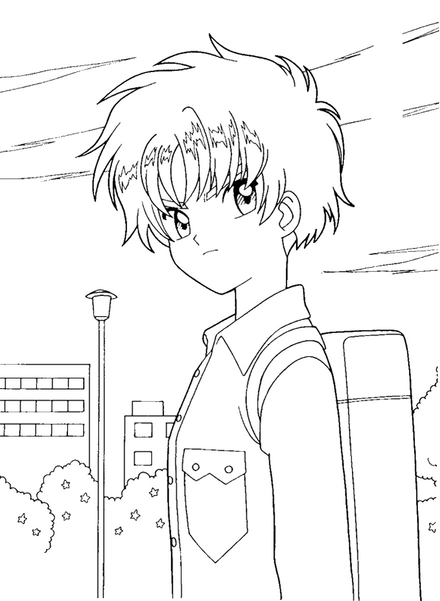 60 Cardcaptor Sakura Coloring Pages Printable 7