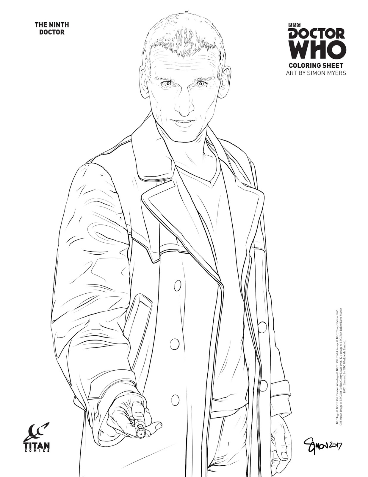 67 Doctor Who Coloring Pages Printable 11