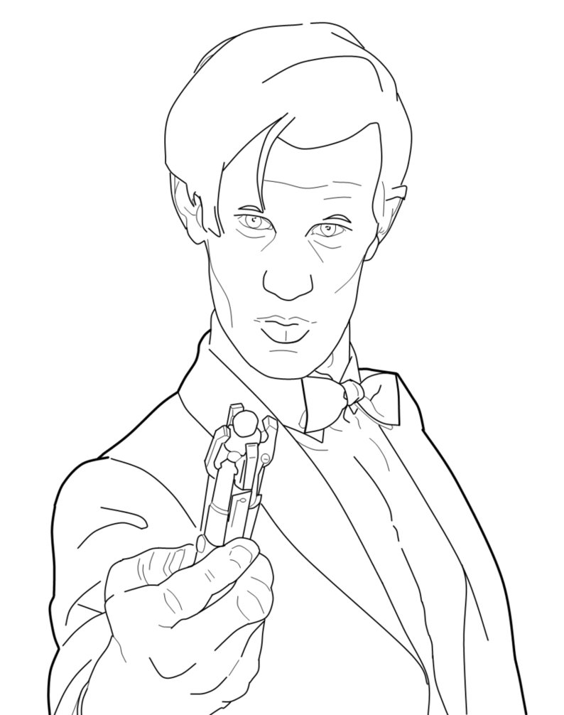 67 Doctor Who Coloring Pages Printable 12