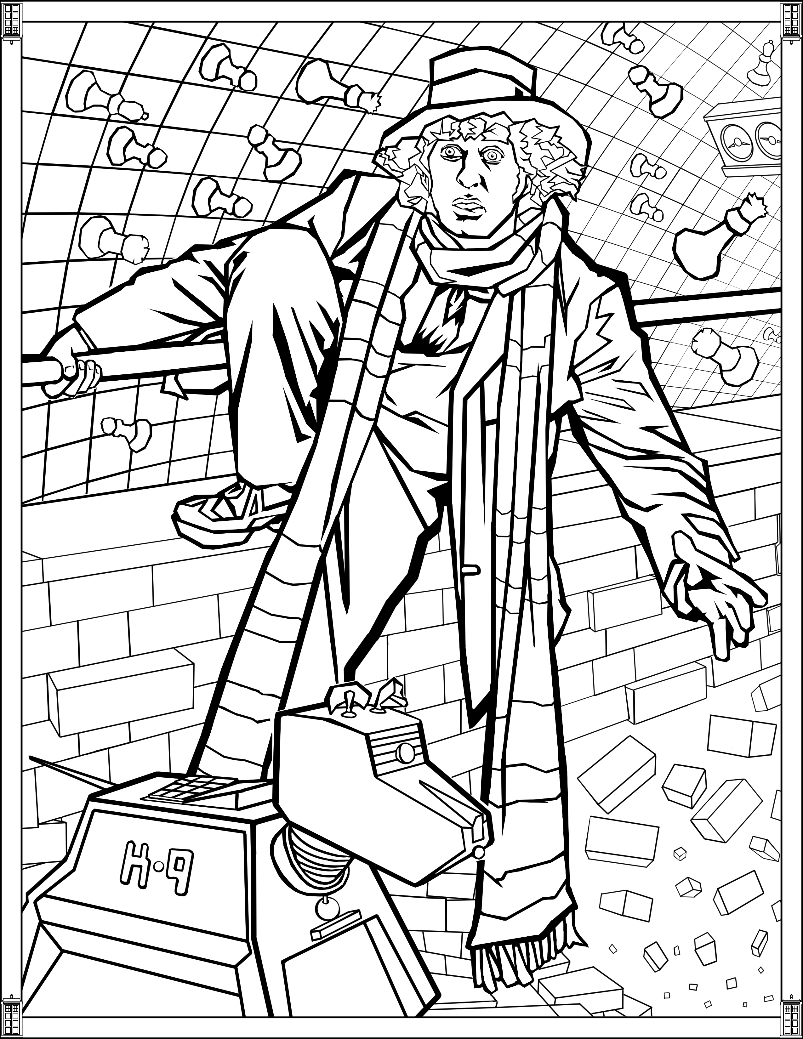 67 Doctor Who Coloring Pages Printable 14