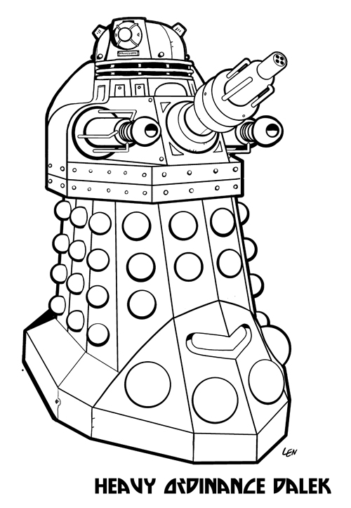 67 Doctor Who Coloring Pages Printable 15