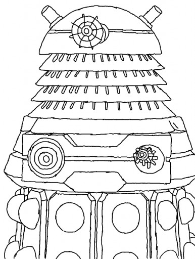 67 Doctor Who Coloring Pages Printable 17