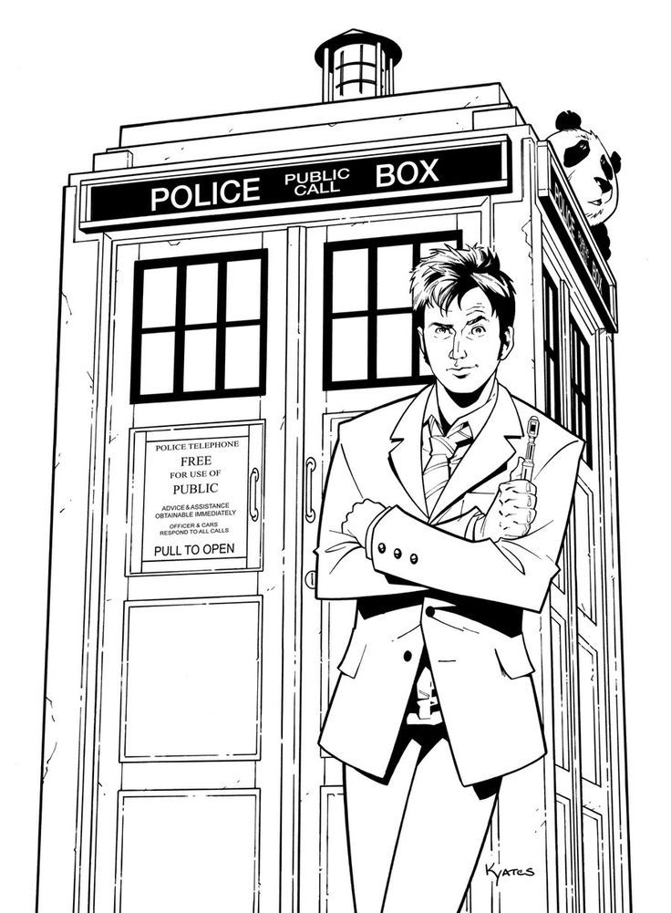 67 Doctor Who Coloring Pages Printable 19