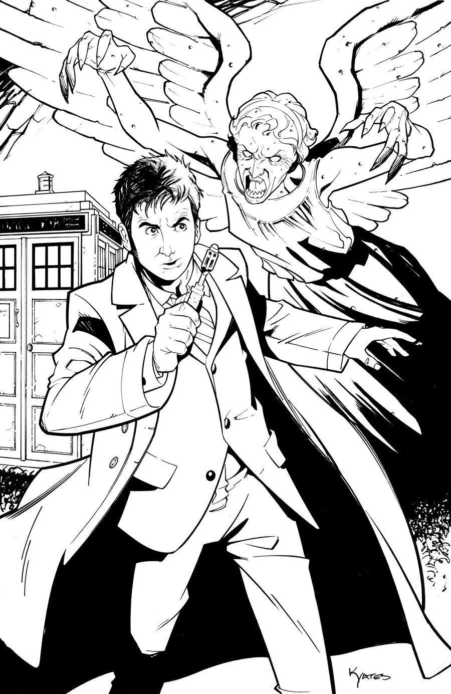 67 Doctor Who Coloring Pages Printable 2