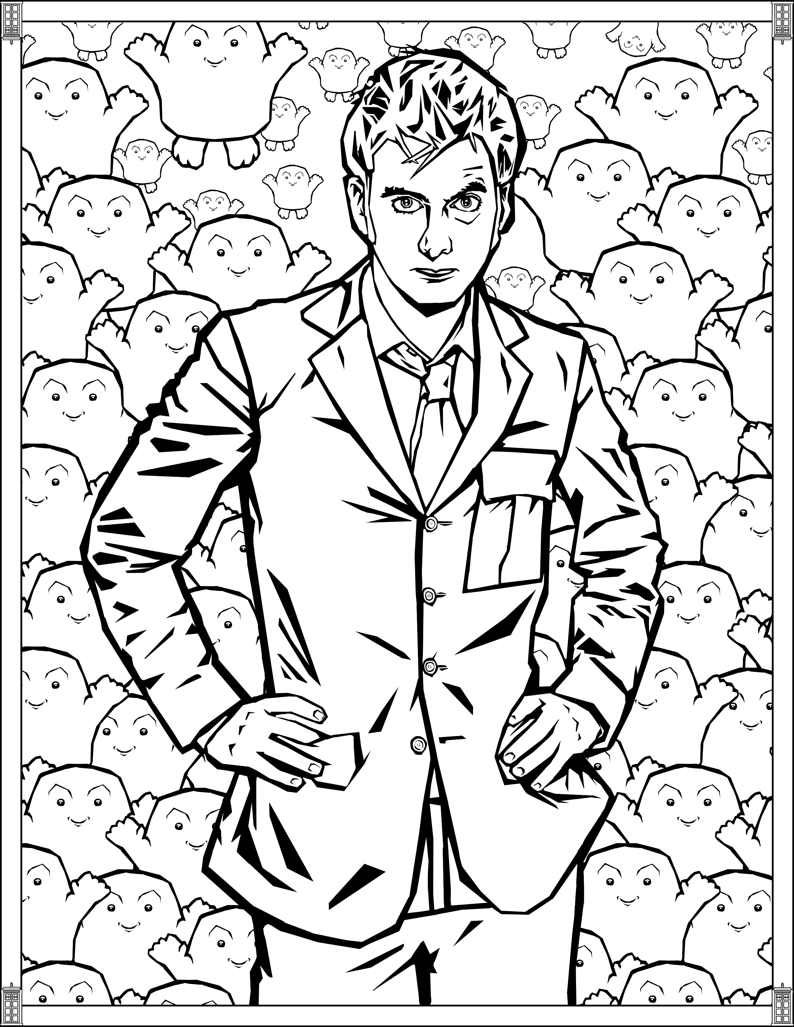 67 Doctor Who Coloring Pages Printable 25