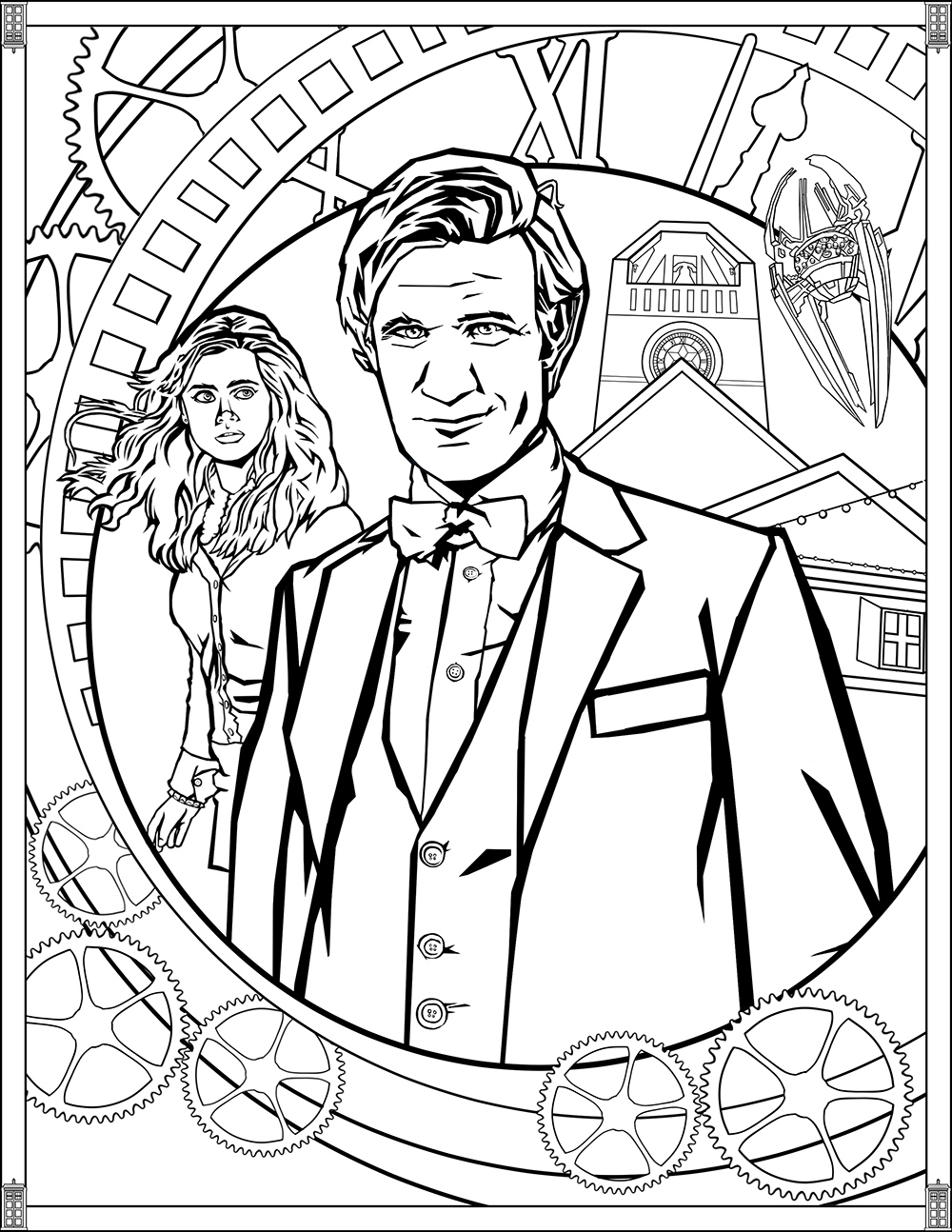 67 Doctor Who Coloring Pages Printable 26