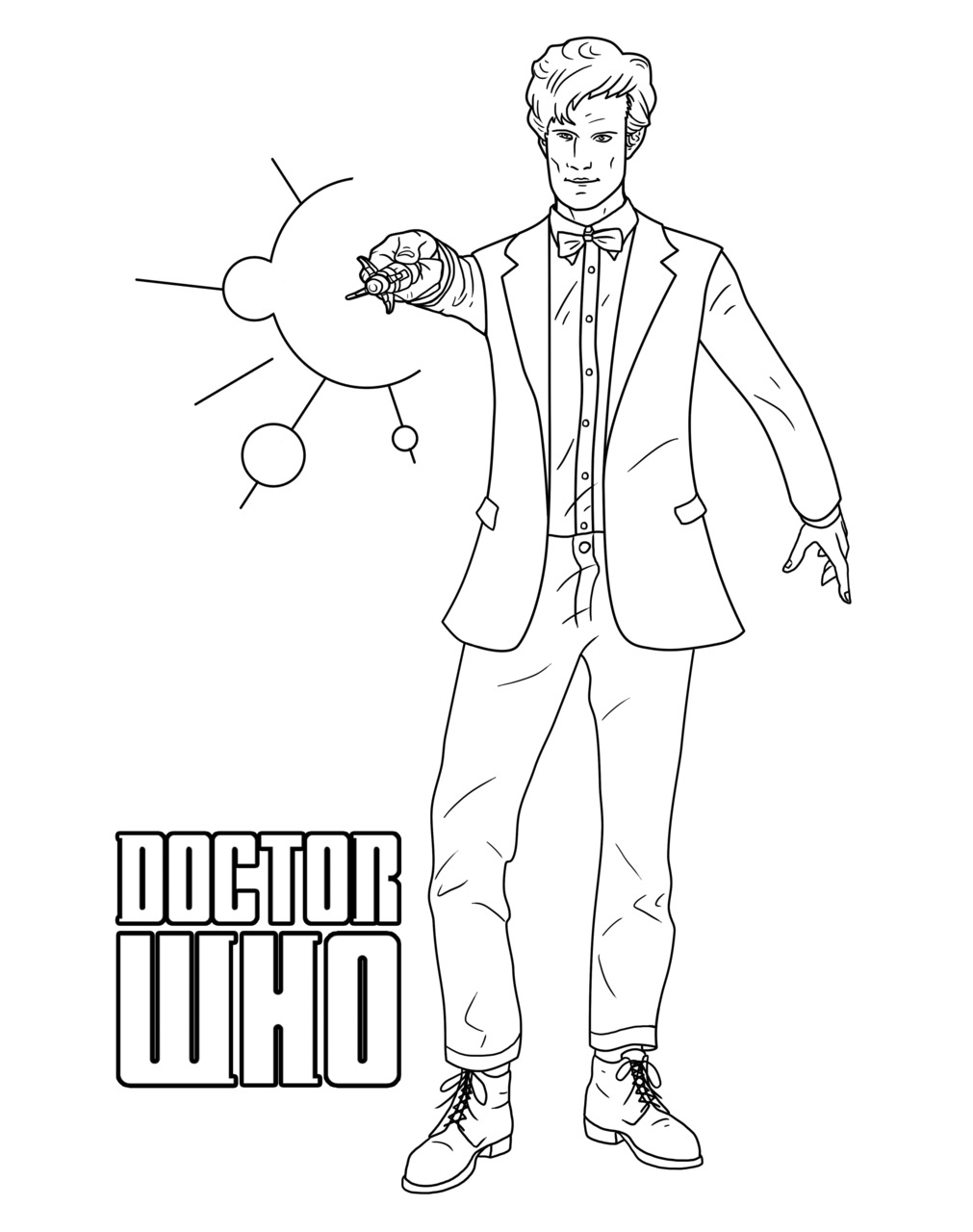 67 Doctor Who Coloring Pages Printable 3