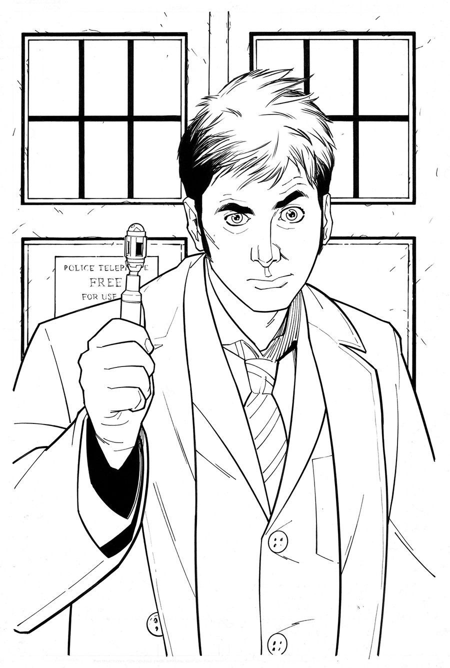 67 Doctor Who Coloring Pages Printable 4