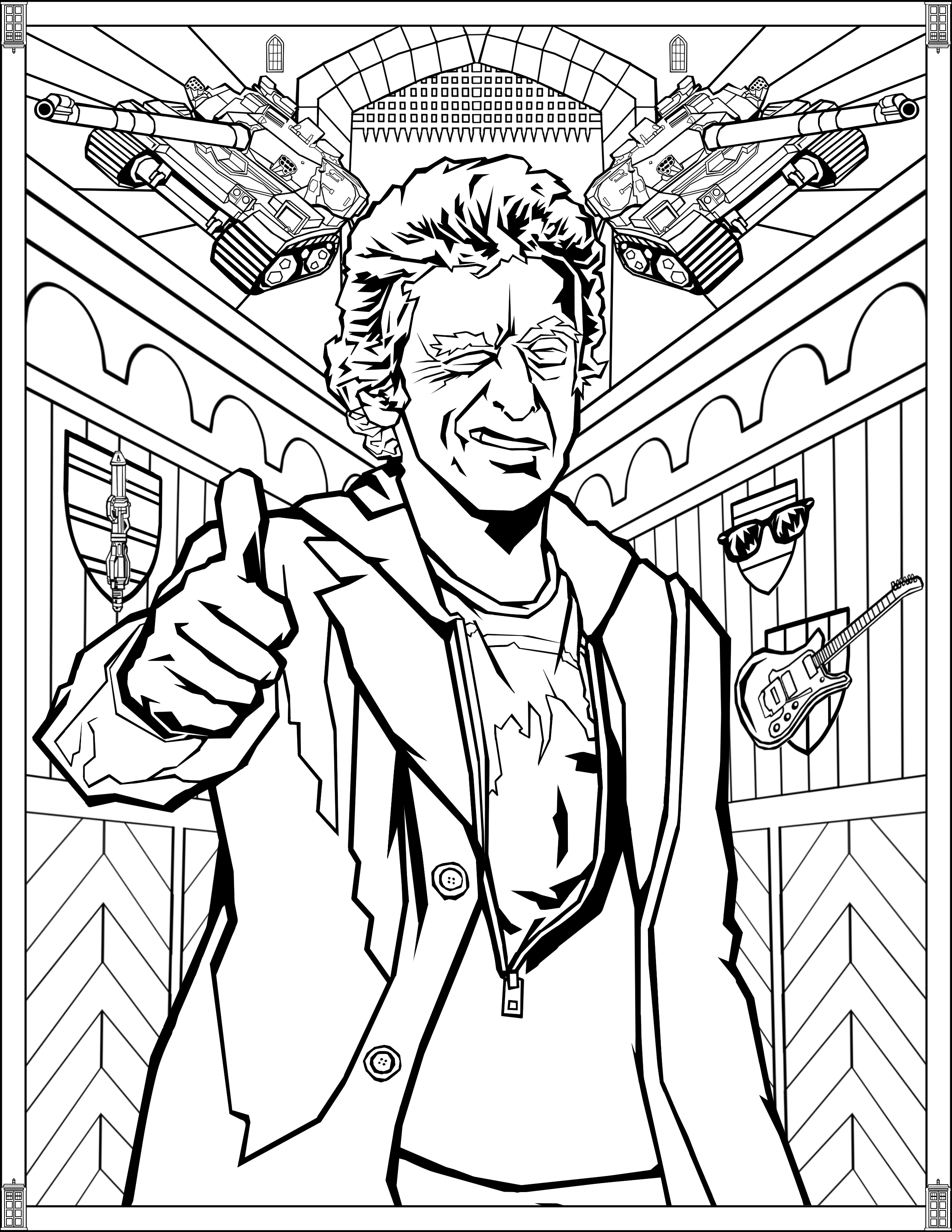 67 Doctor Who Coloring Pages Printable 43