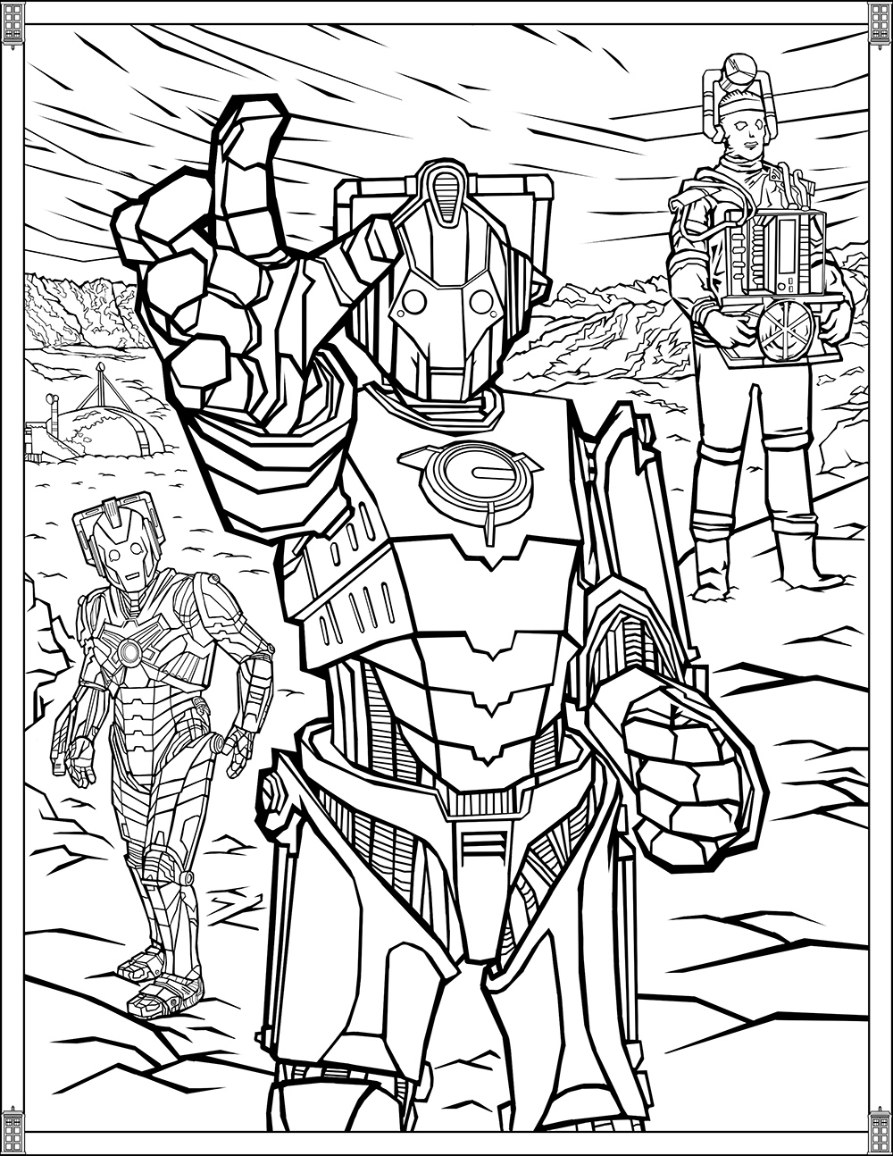 67 Doctor Who Coloring Pages Printable 45