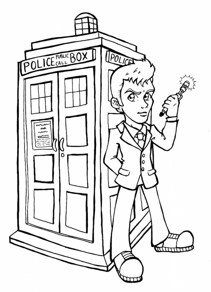 67 Doctor Who Coloring Pages Printable 51