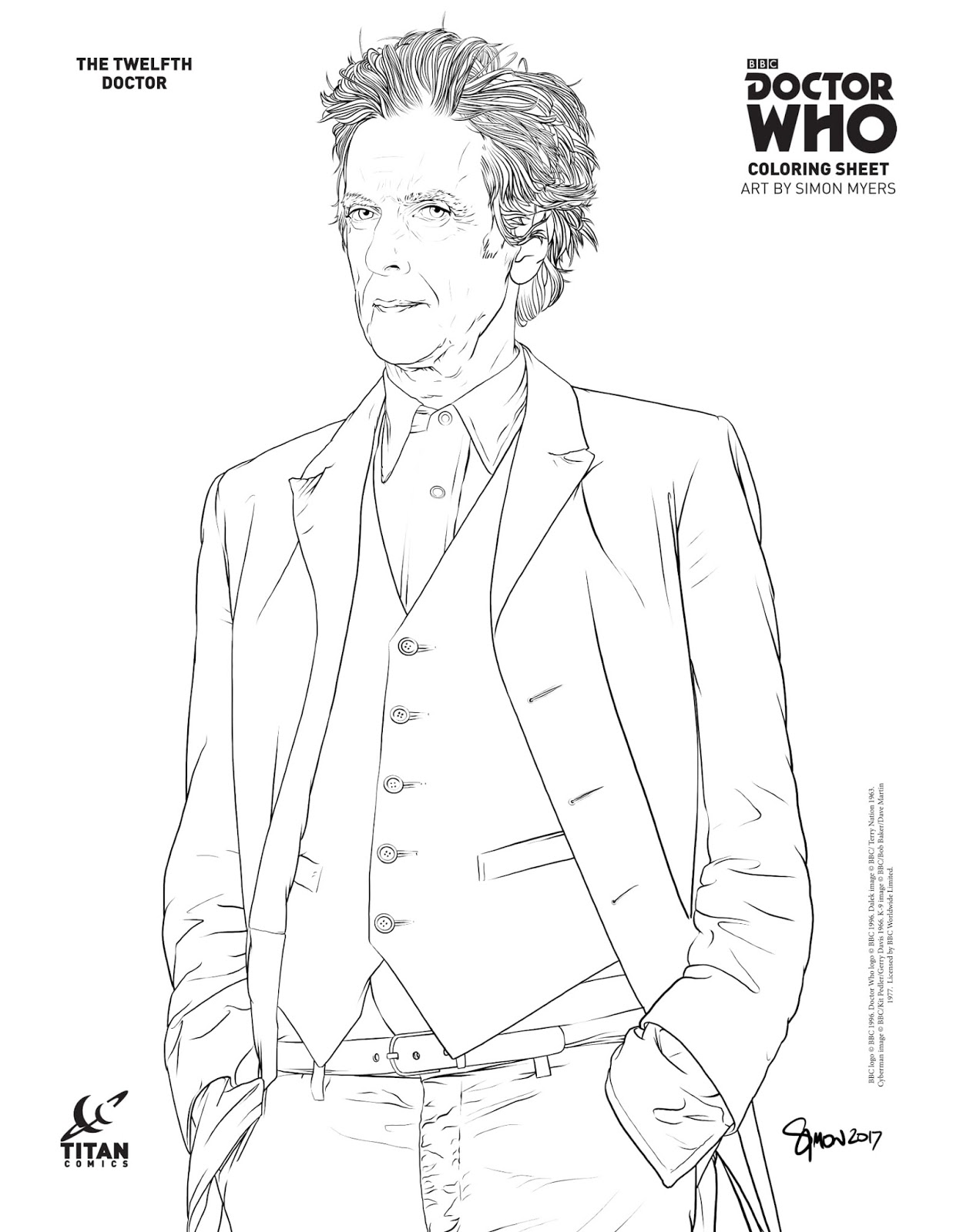 67 Doctor Who Coloring Pages Printable 57