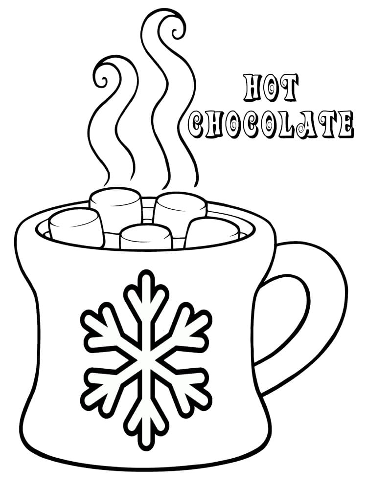 69 Delicious Chocolate Coloring Pages Printable 65