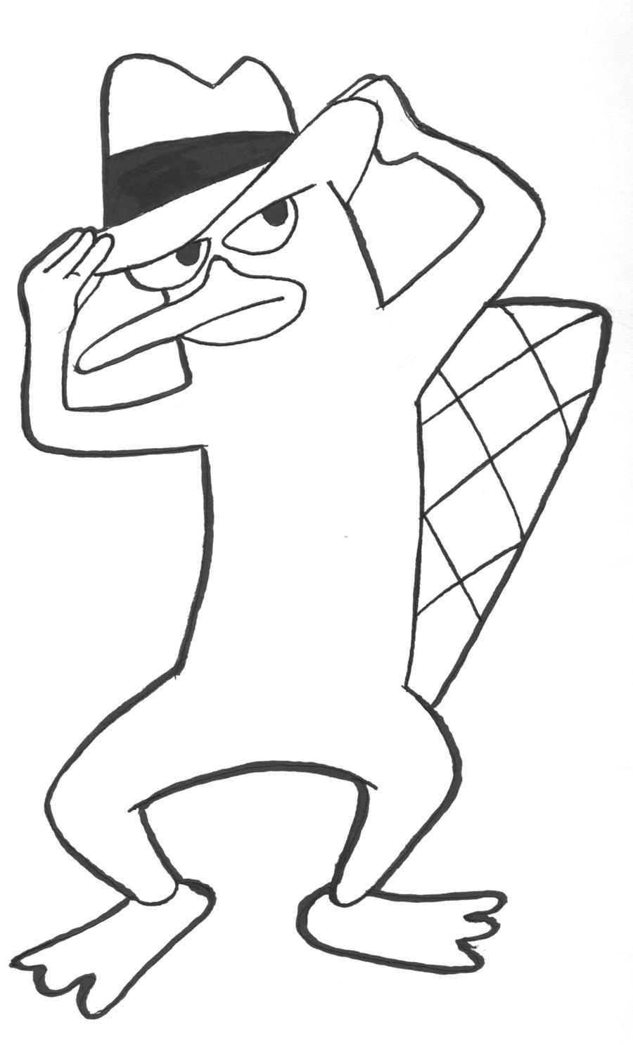 73 Free Printable Perry The Platypus Coloring Pages 28