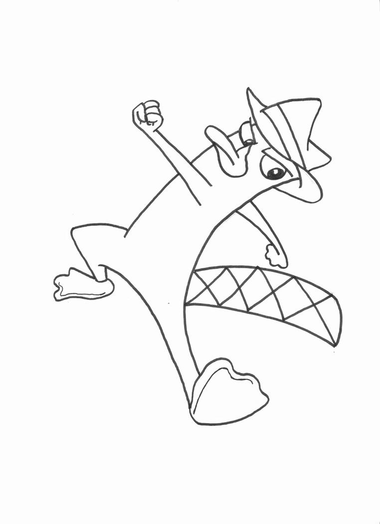 73 Free Printable Perry The Platypus Coloring Pages 31