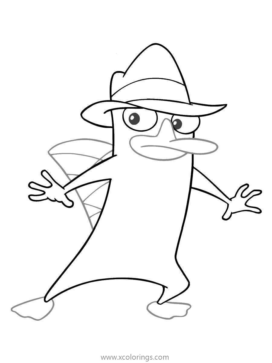 73 Free Printable Perry The Platypus Coloring Pages 43