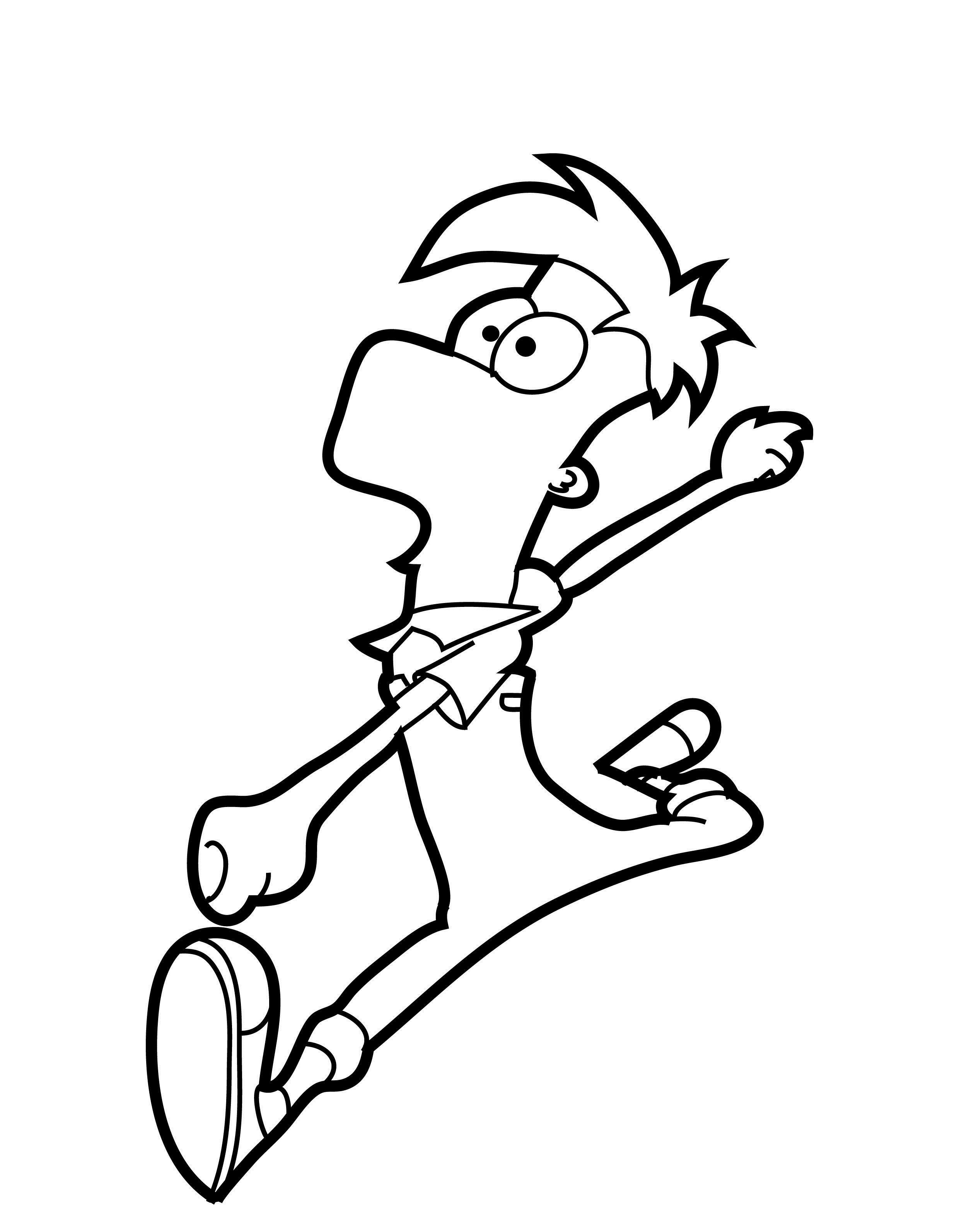 73 Free Printable Perry The Platypus Coloring Pages 63