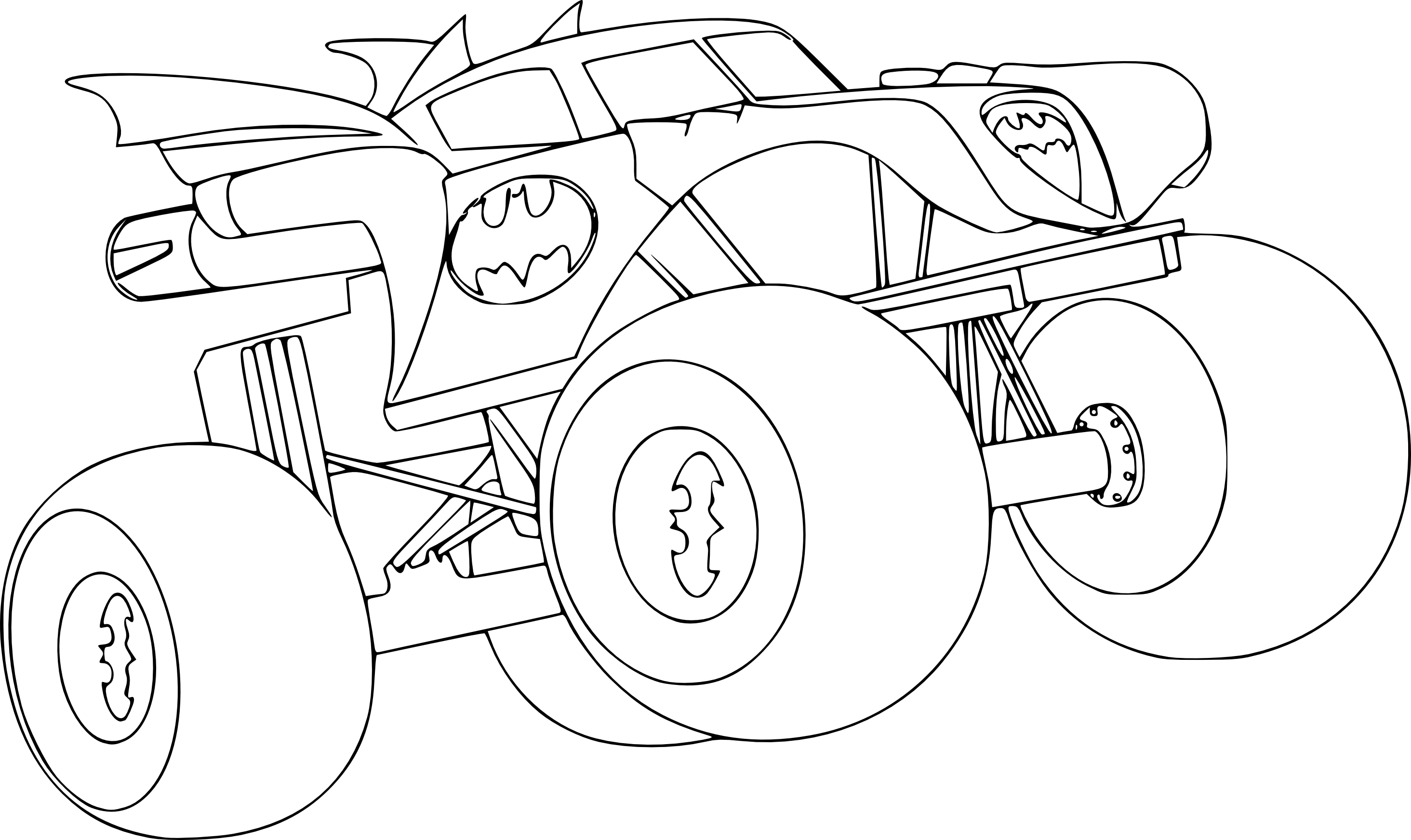 75 Monster Truck Coloring Pages for Kids Printable 62