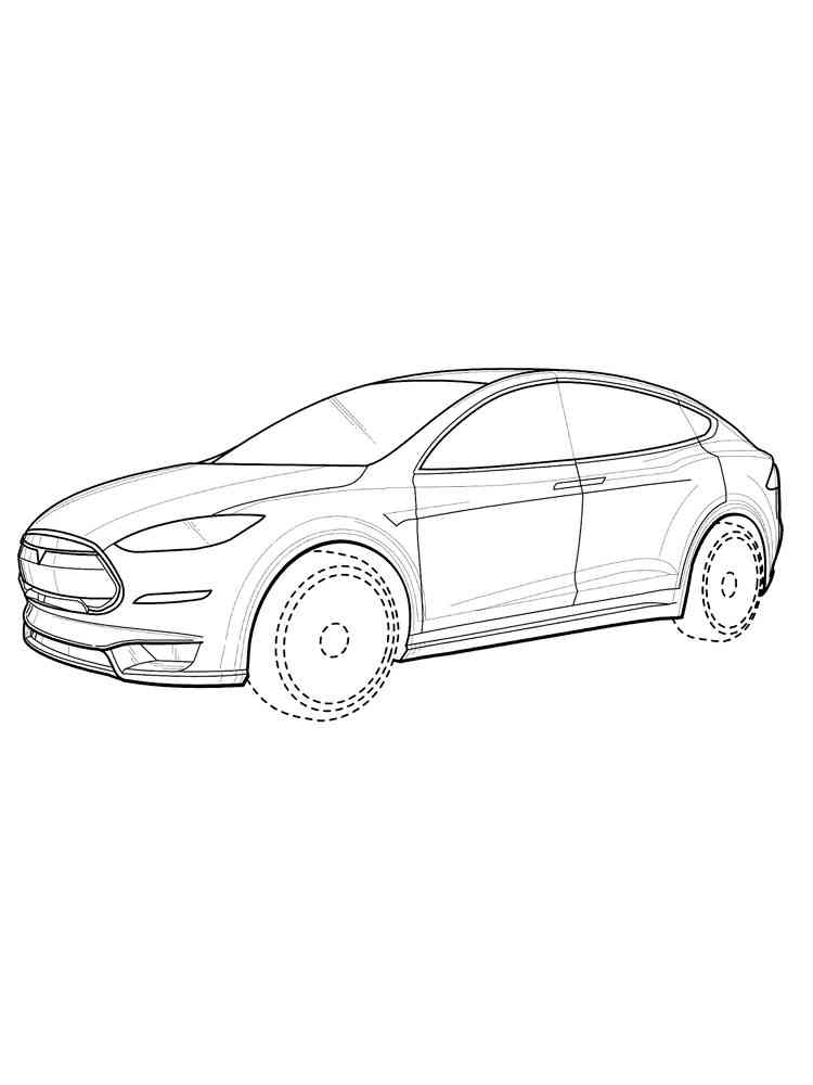 76 Cool Tesla Coloring Pages Printable 54