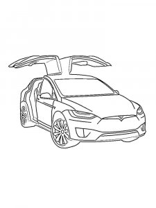 76 Cool Tesla Coloring Pages Printable 56