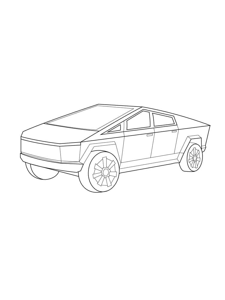 76 Cool Tesla Coloring Pages Printable 72