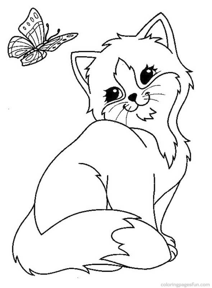 76 Kitten Coloring Pages Printable 25