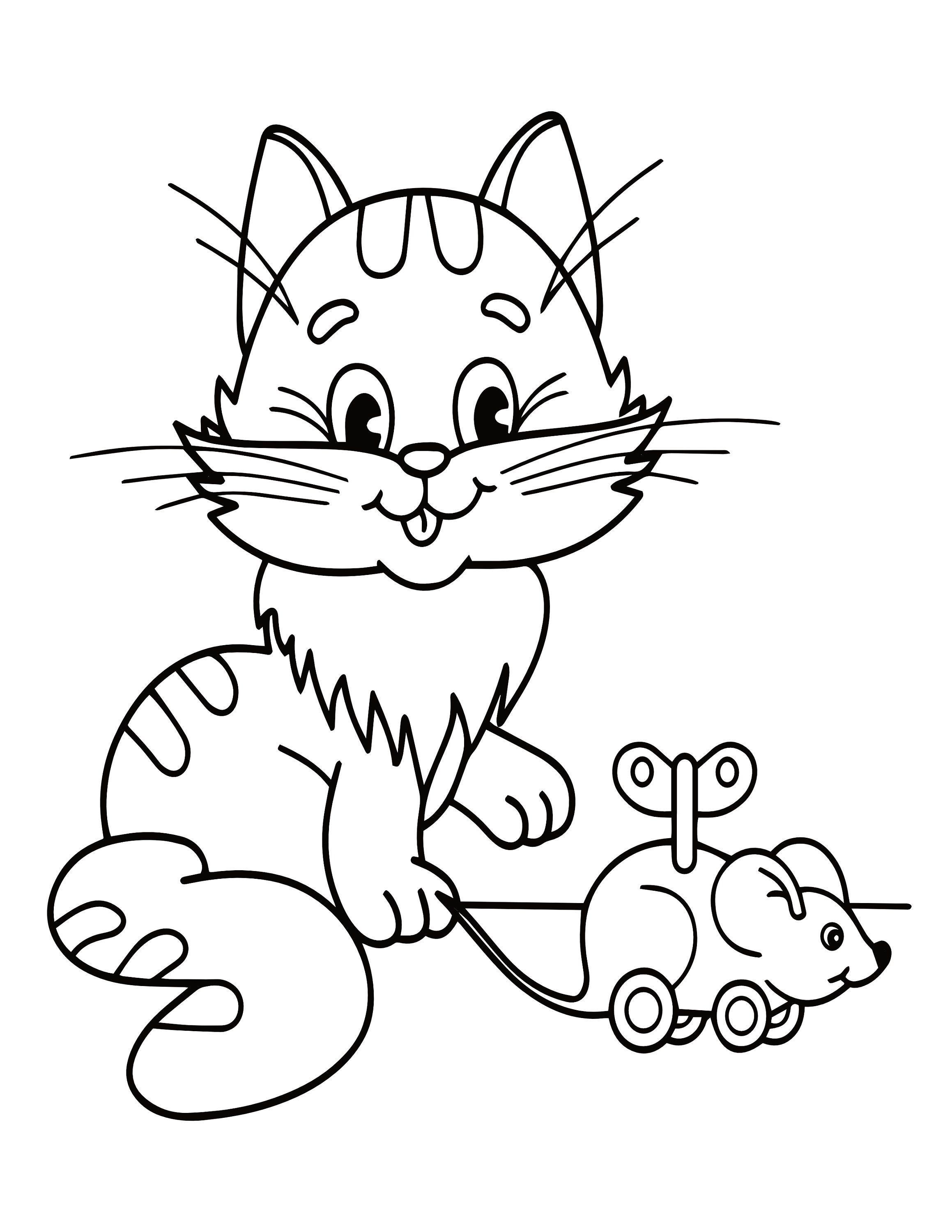 76 Kitten Coloring Pages Printable 33