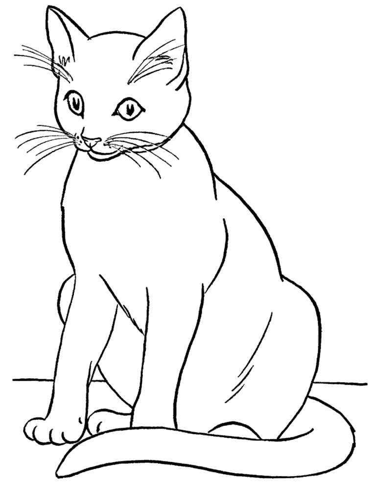 76 Kitten Coloring Pages Printable 36