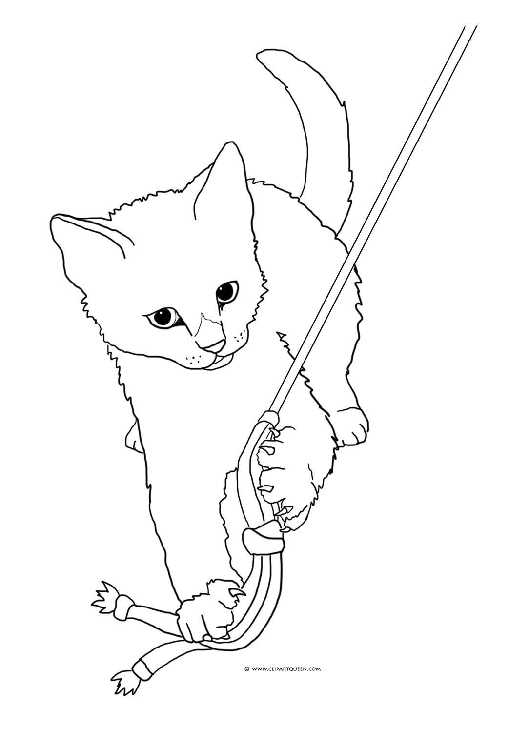 76 Kitten Coloring Pages Printable 37