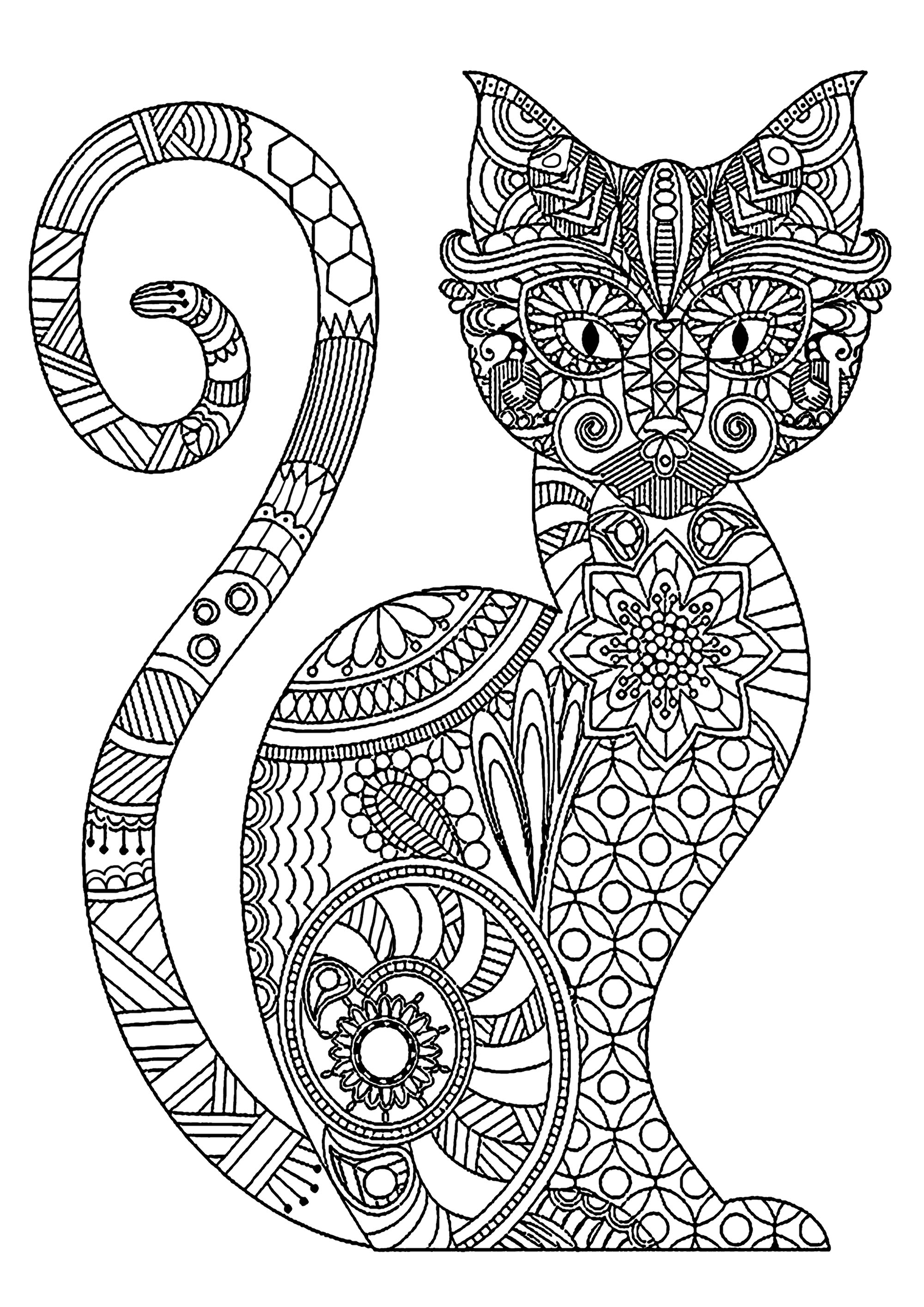 76 Kitten Coloring Pages Printable 46