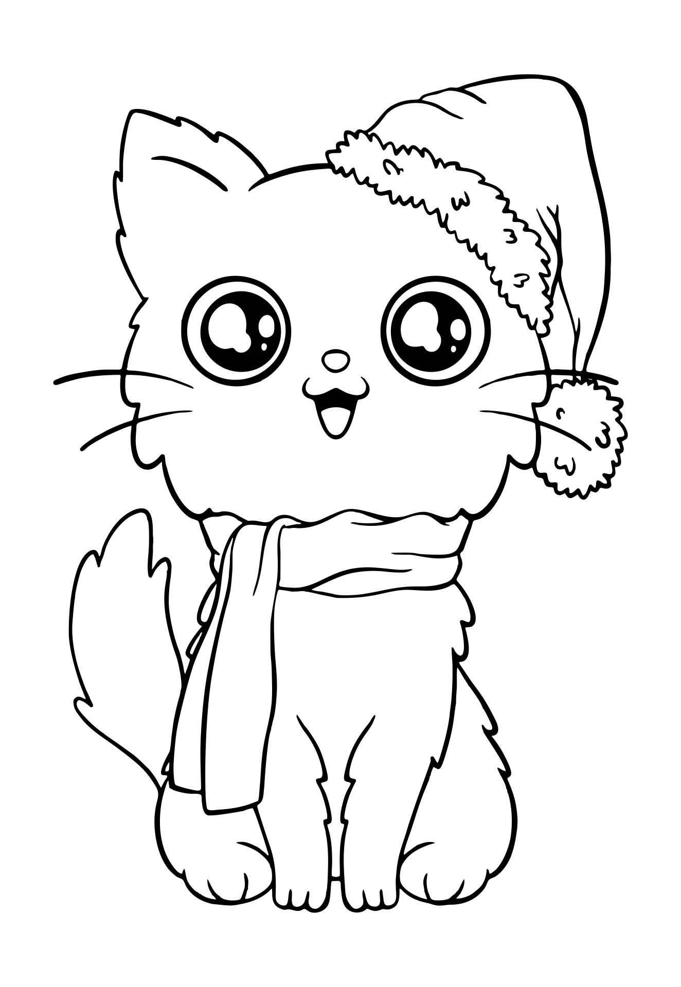 76 Kitten Coloring Pages Printable 60