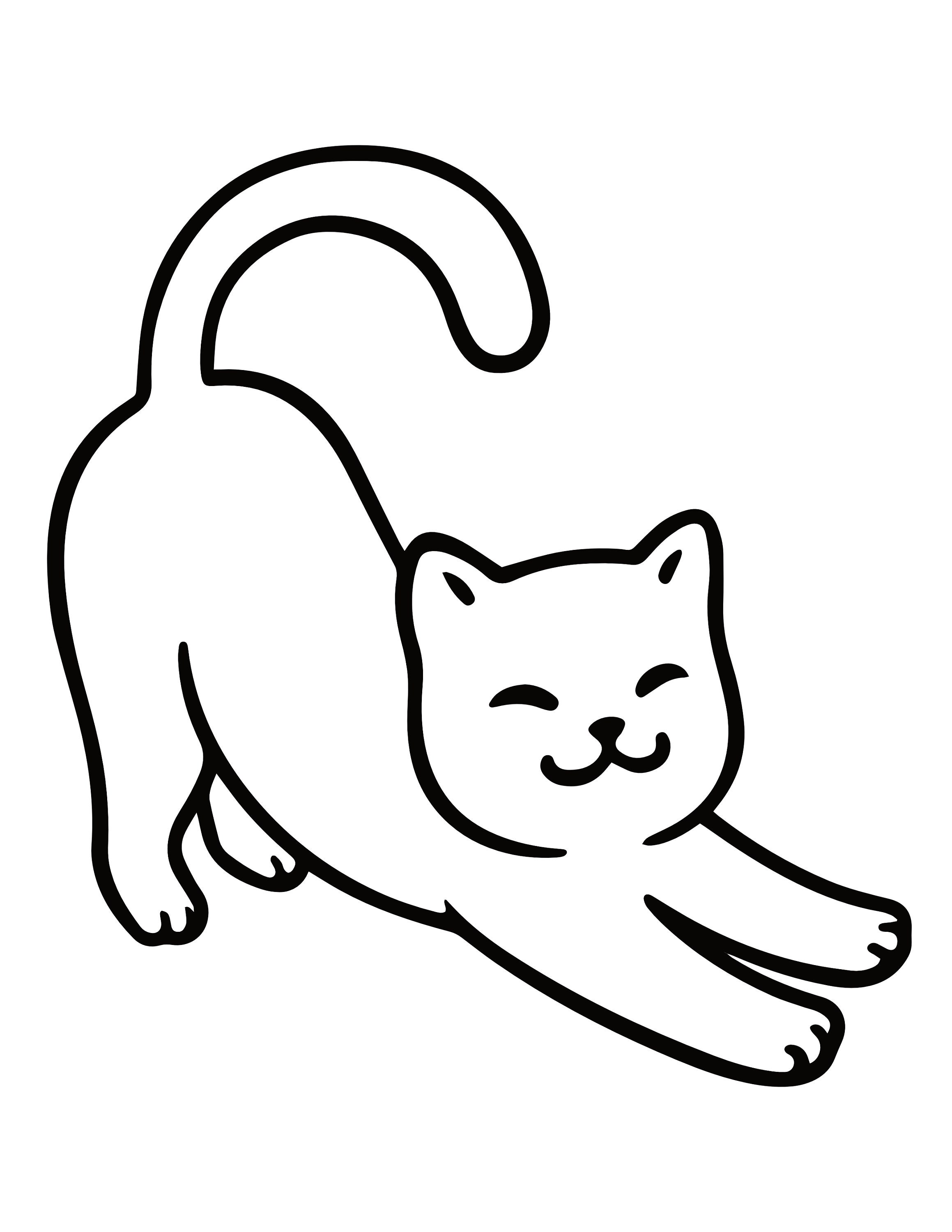 76 Kitten Coloring Pages Printable 65