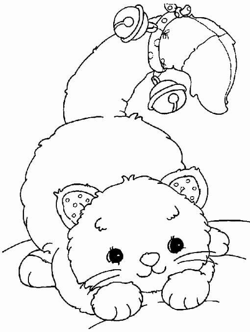 76 Kitten Coloring Pages Printable 67