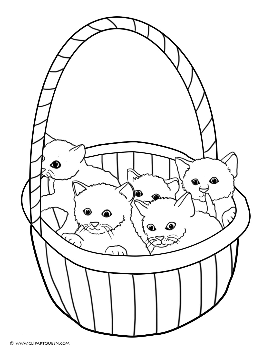 76 Kitten Coloring Pages Printable 69