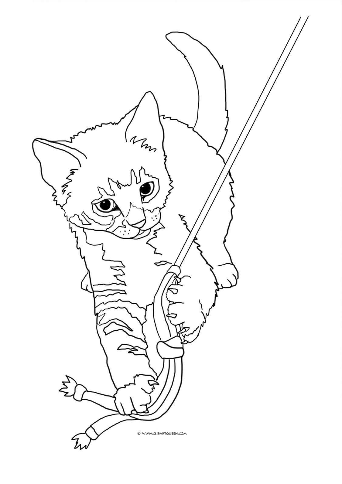 76 Kitten Coloring Pages Printable 76