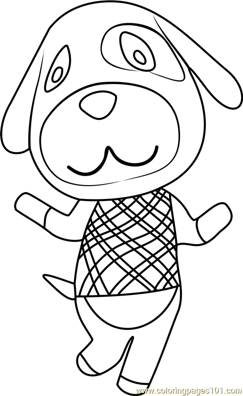 80 Animal Crossing Coloring Pages Printable 10