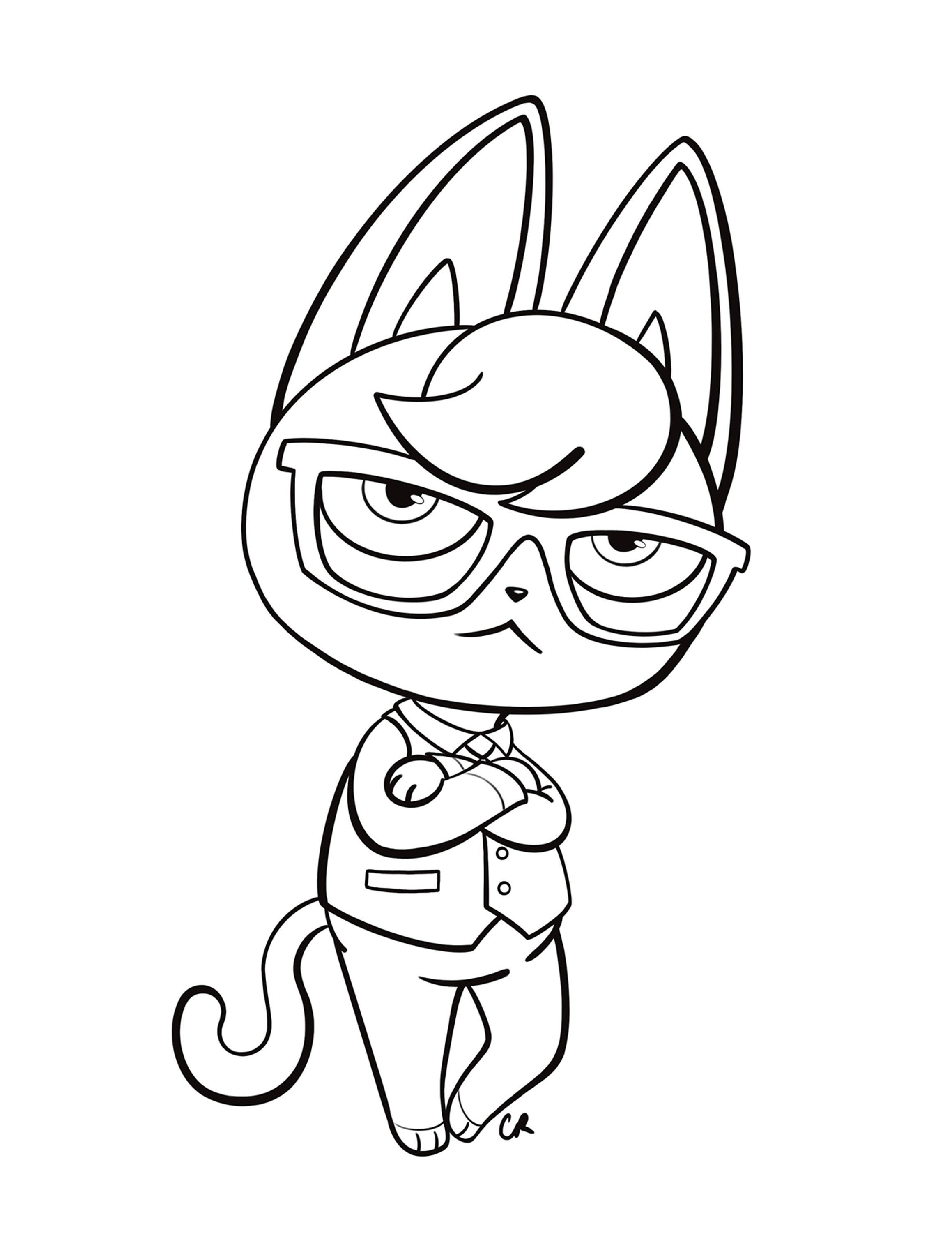 80 Animal Crossing Coloring Pages Printable 12