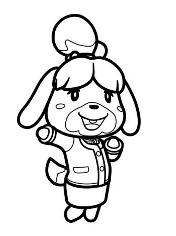 80 Animal Crossing Coloring Pages Printable 29