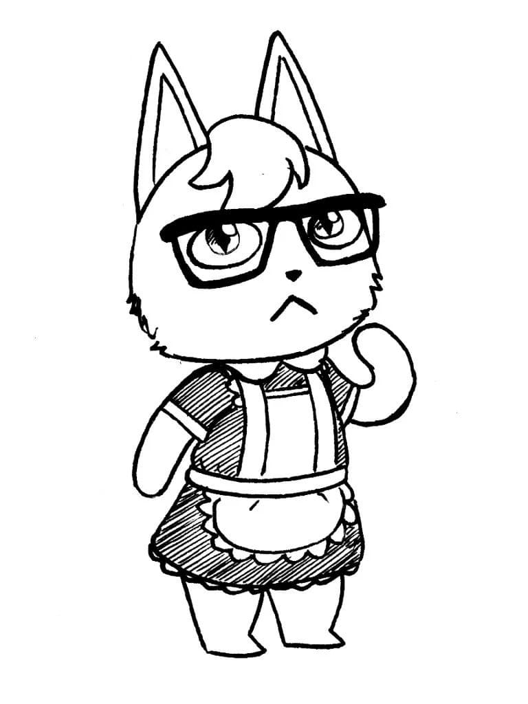 80 Animal Crossing Coloring Pages Printable 33