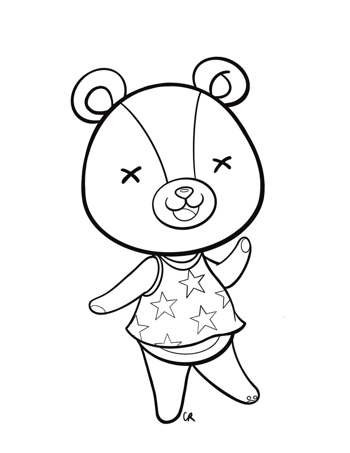 80 Animal Crossing Coloring Pages Printable 38