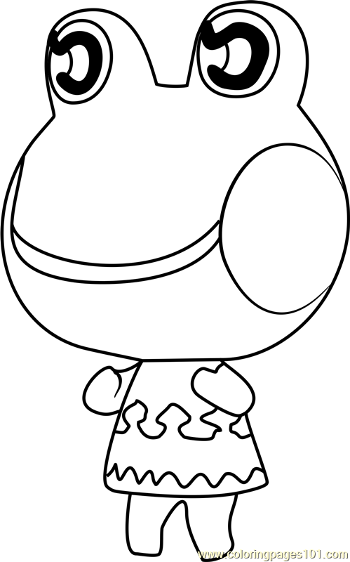 80 Animal Crossing Coloring Pages Printable 39