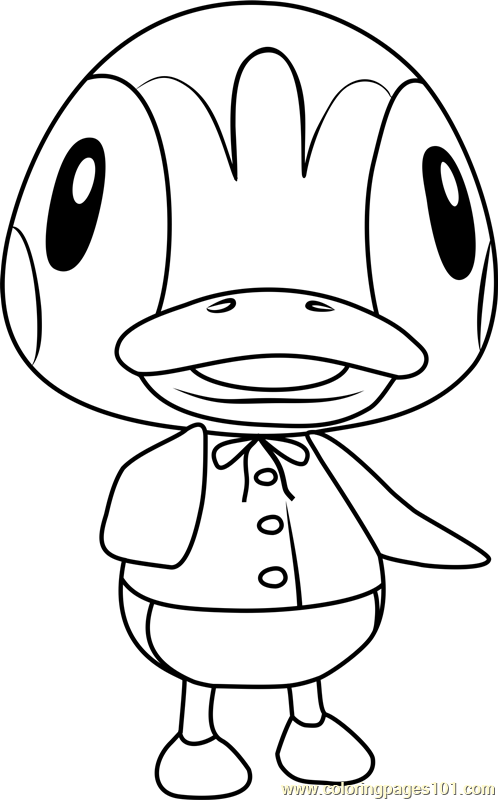 80 Animal Crossing Coloring Pages Printable 40