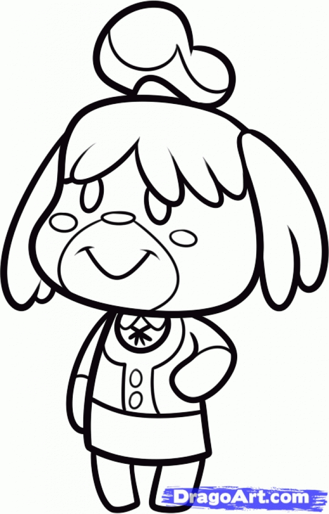 80 Animal Crossing Coloring Pages Printable 48