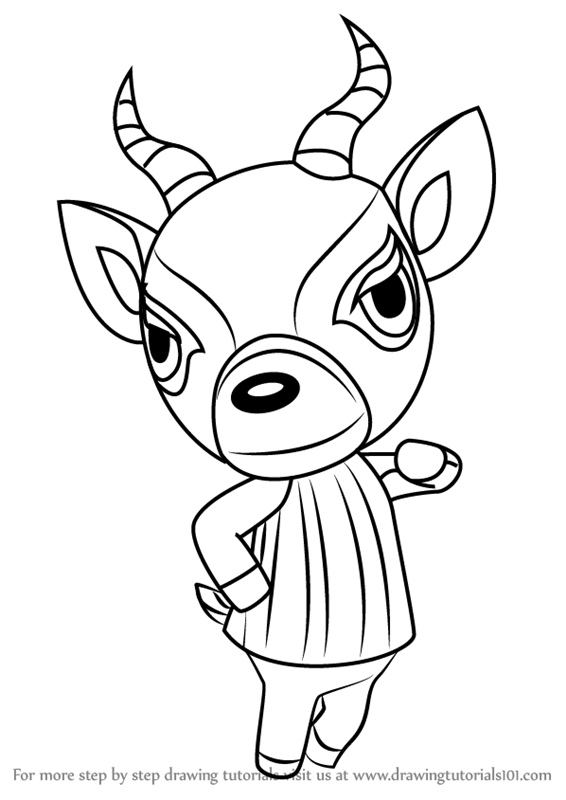 80 Animal Crossing Coloring Pages Printable 49