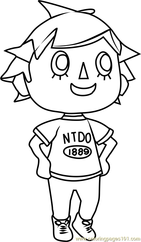 80 Animal Crossing Coloring Pages Printable 59