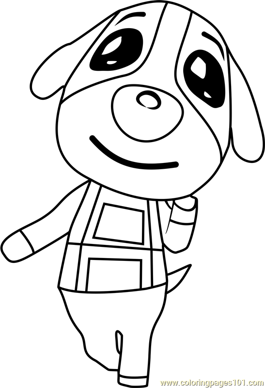 80 Animal Crossing Coloring Pages Printable 68