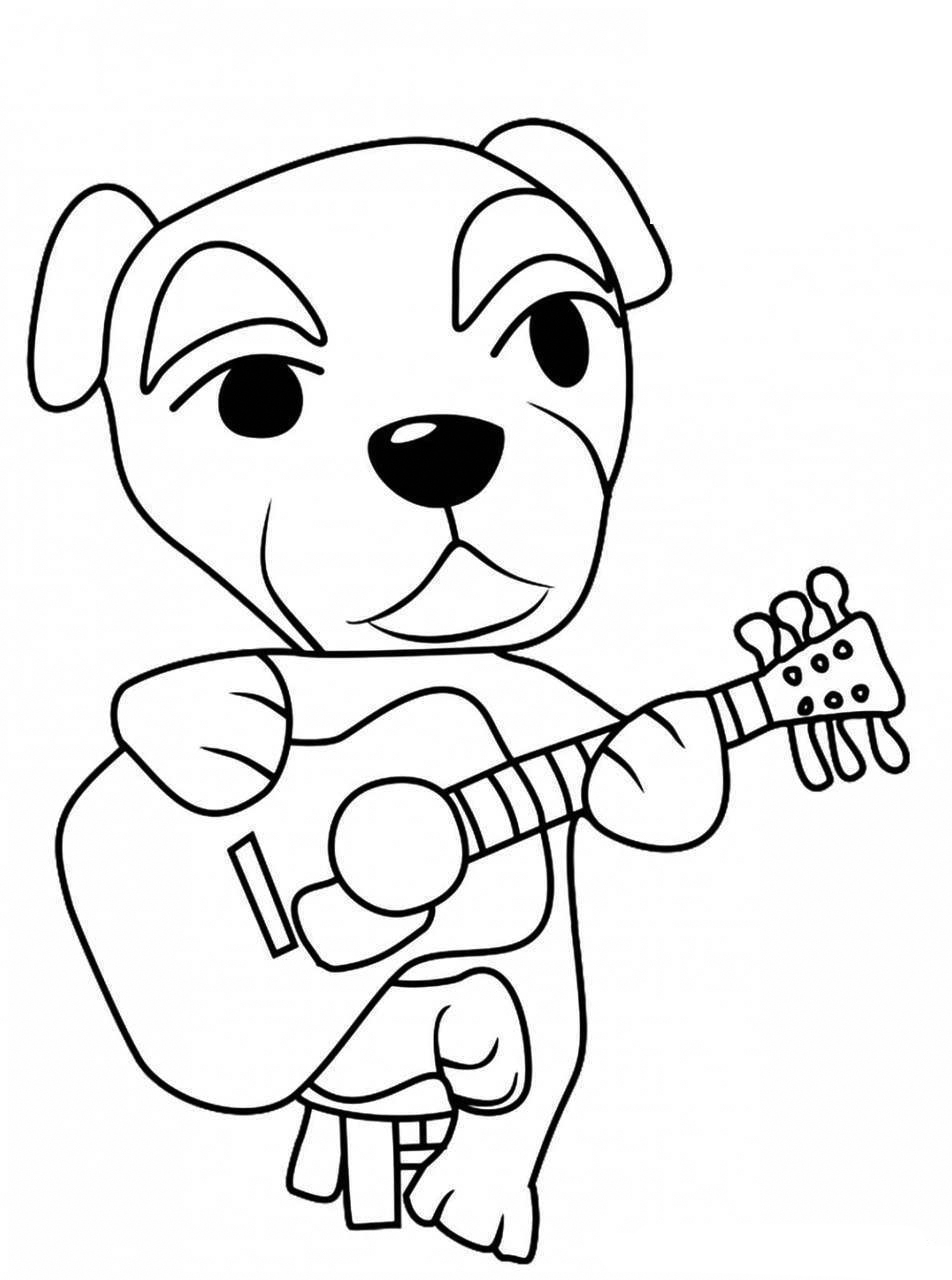 80 Animal Crossing Coloring Pages Printable 72