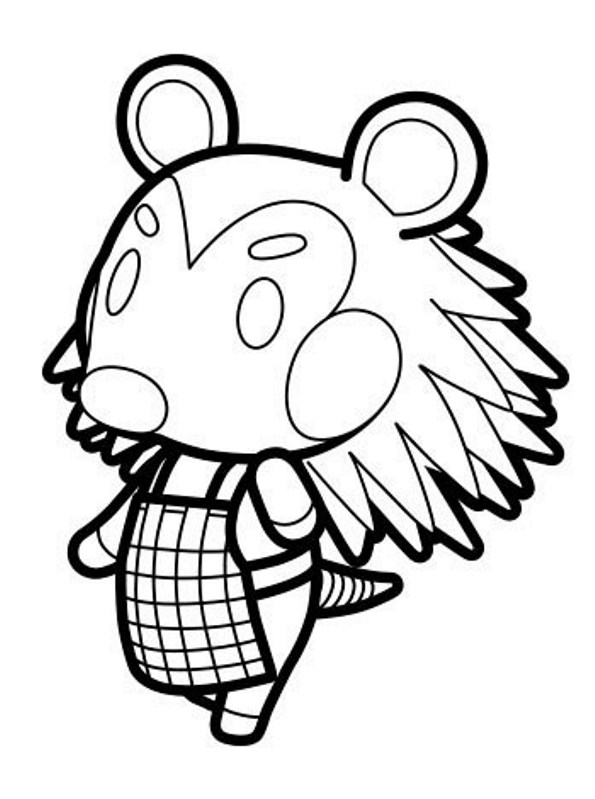 80 Animal Crossing Coloring Pages Printable 79