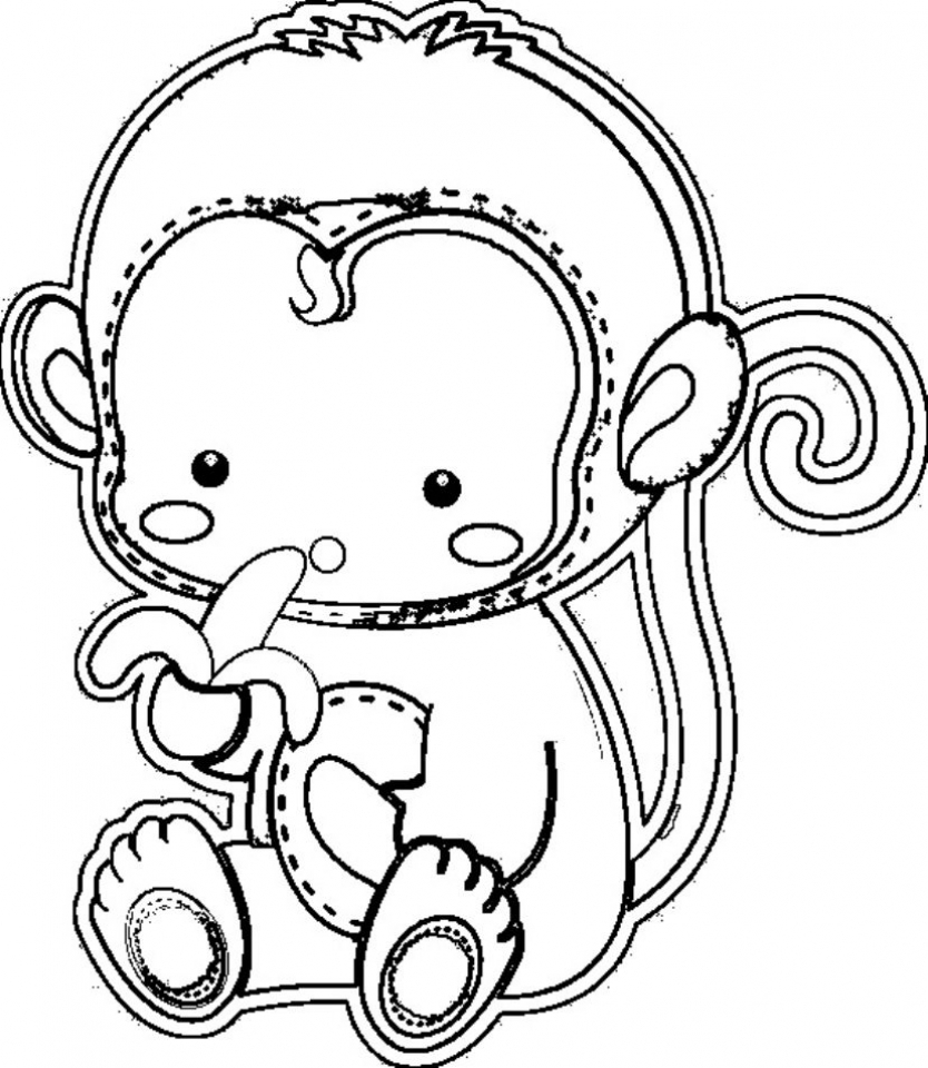 82 Cute Coloring Pages Printable 35