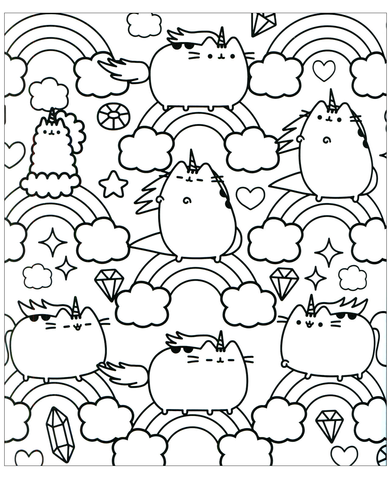 82 Cute Coloring Pages Printable 37